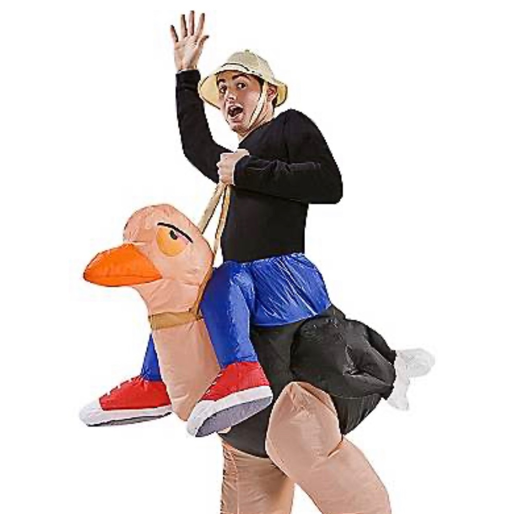 Adult Ostrich Inflatable Costume